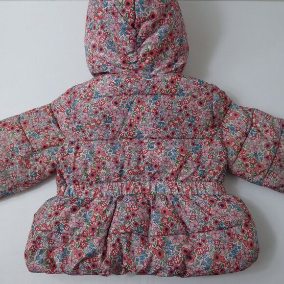 Baby GAP Baby Insulated Ditzy Floral Coat, Size 12-18 Months - Picture 2 of 3